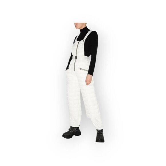 Bogner Lory-D Off-White Quilted Ski Pants | Size 12 | NWT - Picture 1 of 16